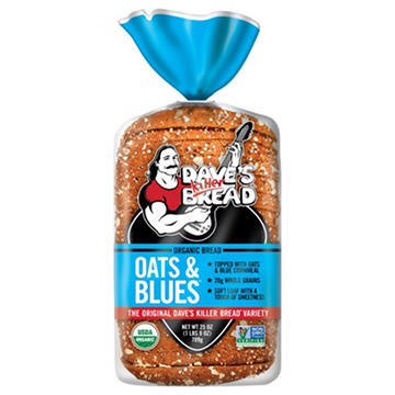 Dave's Killer Bread Organic Oats & Blues Sliced Bread