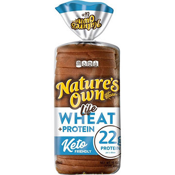 Nature's Own Life Wheat + Protein Keto Friendly Sliced Bread
