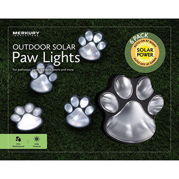 Merkury Innovations Paws Path Lights