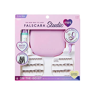 KISS Falscara Studio Mini On-The-Go Lash Kit - Classic Natural 01