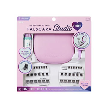 KISS Falscara Studio Mini On-The-Go Lash Kit - Classic Volume 02