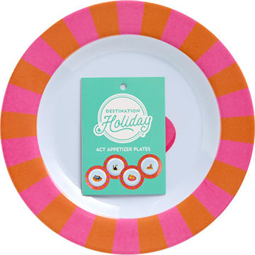 Destination Holiday Appetizer Plates - Cats