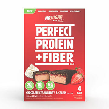 No Sugar Company Chocolate Strawberry & Cream Prot & Fber