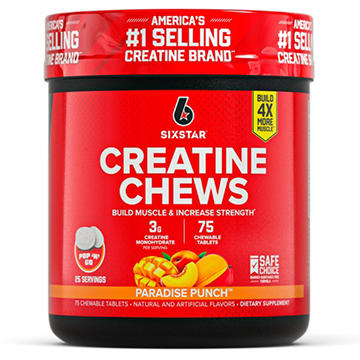 Six Star Paradise Punch Creatine Chews