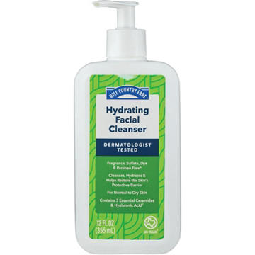 Hill Country Fare Hydrating Facial Cleanser - Normal to Dry Skin, Fragrance Free