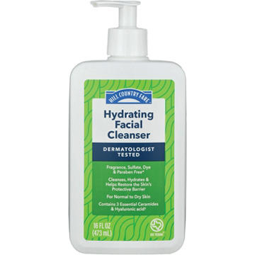 Hill Country Fare Hydrating Facial Cleanser - Normal to Dry Skin, Fragrance Free