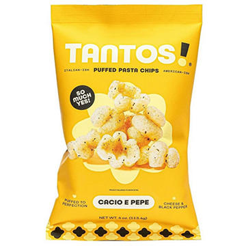 Tantos Cacio de Pepe Puffed Pasta Chips