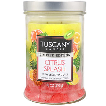 Tuscany Candle Citrus Splash Scented Jar Candle