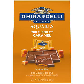 Ghirardelli Milk Chocolate Caramel Squares