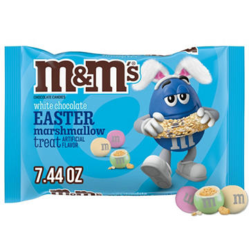 M&M'S White Chocolate Easter Marshmallow Treat Candy