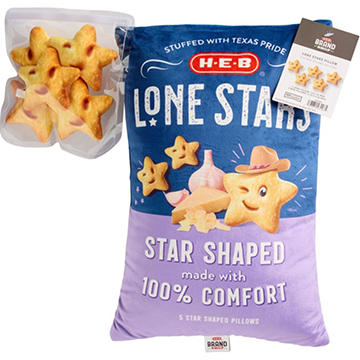 H-E-B Brand Shop Lone Star Pillow with Mini Pillows