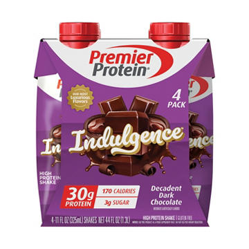Premier Protein Indulgence Decadent Dark Chocolate 30g Protein Shake
