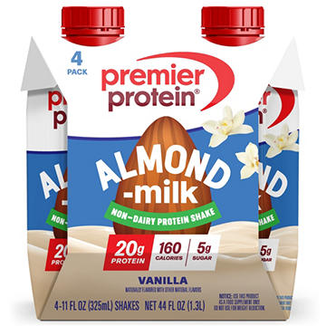 Premier Protein Almond Milk 20g Protein Shake - Vanilla