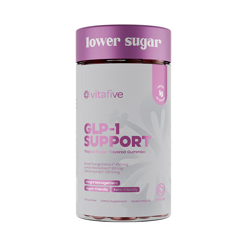 glp-1 activator gummies Vitafive GLP-1 Support Gummies - Tropical Fusion