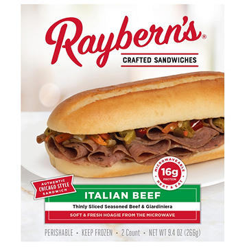 Raybern's Italian Beef Hoagies
