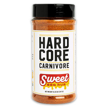 Hardcore Carnivore Sweet BBQ Rub Seasoning