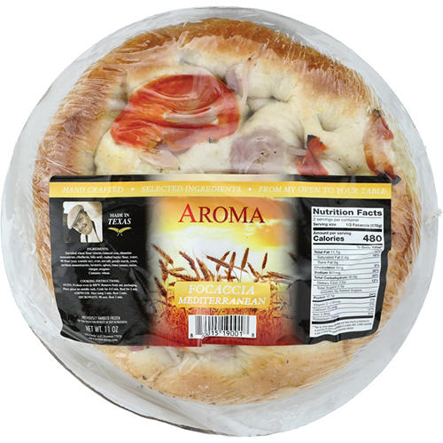 Aroma Mediterranean Focaccia Personal Pizza