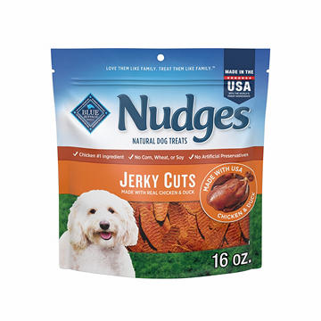 Blue Buffalo Nudges Jerky Cuts Dog Treats - Chicken & Duck