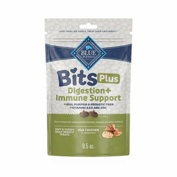 Blue Buffalo Bits + Digestion & Immune Support Dog Treat - Chicken