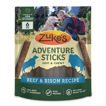 Zuke's Adventure Sticks Dog Treats - Beef & Bison