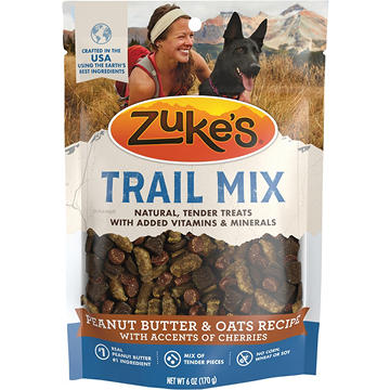 Zuke's Trail Mix Dog Treats - Peanut Butter & Oats