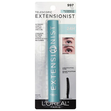 L'Oréal Telescopic Extensionist Waterproof Mascara - Black