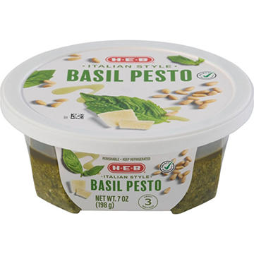 H-E-B Italian Style Basil Pesto Sauce