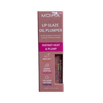 Moira Lip Glaze Oil Plumper Instant Heat & Plump - Posh