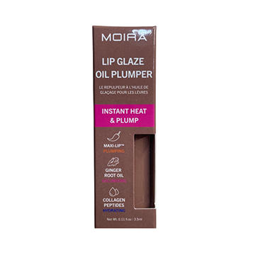 Moira Lip Glaze Oil Plumper Instant Heat & Plump - Heaton