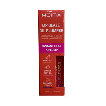 Moira Lip Glaze Oil Plump Instant Heat & Plump - Hottest