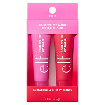 e.l.f. Squeeze Me Lip Balm Duo - Cherry And Bubblegum