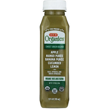 H-E-B Organics Cold-Pressed Juice - Sweet Green Blend