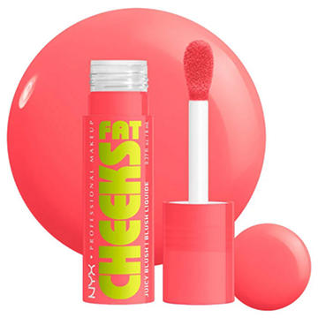 NYX Fat Cheeks Juicy Plump Blush - Peach Plunge