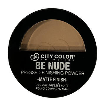 City Color Be Nude Pressed Finishing Powder Matte Finish - Shade 4