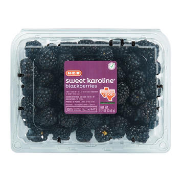 H-E-B Fresh Sweet Karoline Blackberries