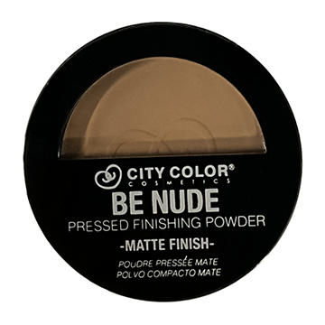 City Color Be Nude Pressed Finishing Powder Matte Finish - Shade 7