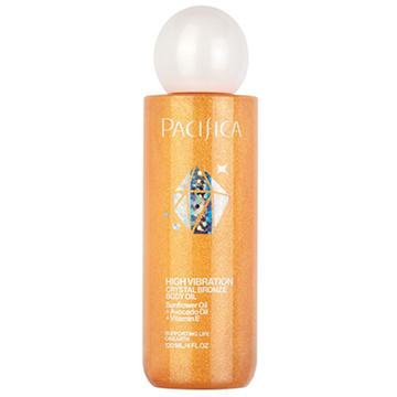 Pacifica High Vibration Crystal Bronze Body Oil