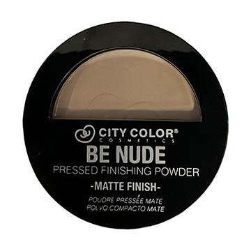 City Color Be Nude Pressed Finishing Powder Matte Finish - Shade 1