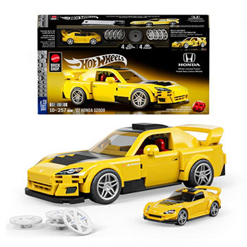 Mattel Brick Shop Hot Wheels '07 Honda S2000 Building Set