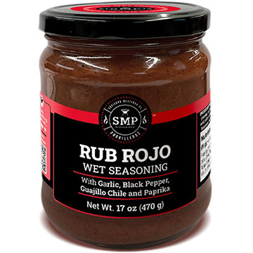 SMP Rub Rojo Wet Seasoning with Guajillo Chile & Paprika
