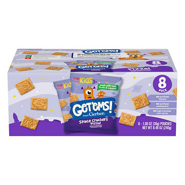 Get'ems! Space Crackers - Pizza, 1 oz Pouches