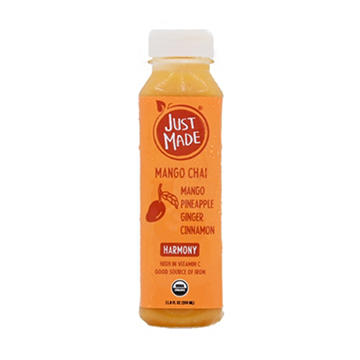 Just Made Mango Chai Cold Pressed Juice