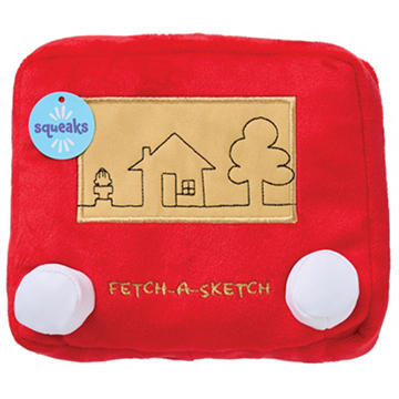 Woof & Whiskers Fetch A Sketch Dog Toy