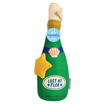 Woof & Whiskers Message Bottle Dog Toy