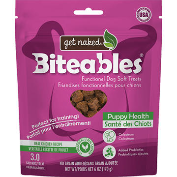 Get Naked Biteables Dog Treats - Chicken Flavor