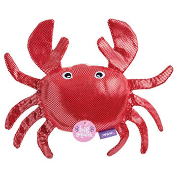 Woof & Whiskers Crab Dog Toy
