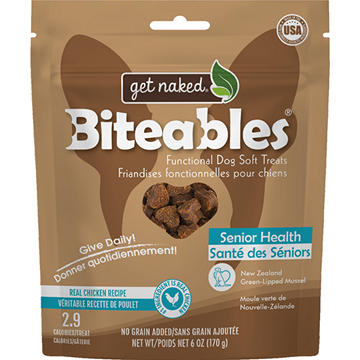 Get Naked Biteables Senior Dog Treats - Chicken Flavor