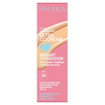 Pacifica CC Cream Radiant Foundation - Natural Medium SPF 30