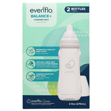 Evenflo Balance + Standard Neck Bottles