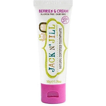 Jack N' Jill Natural Baby Toothpaste - Berries & Cream